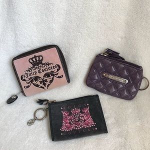 *Original* Juicy Couture 3 Wallet Bundle